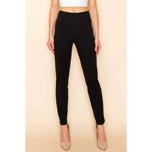 NEW URBAN DICTION skinny ankle pants in black